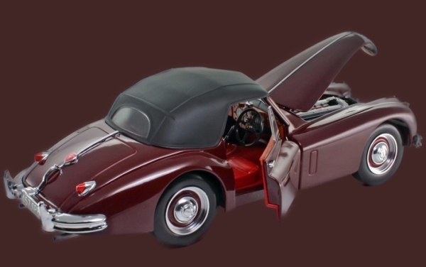 Sun Star Jaguar XK 140 Convertible 1955 DieCastmodel (4117)